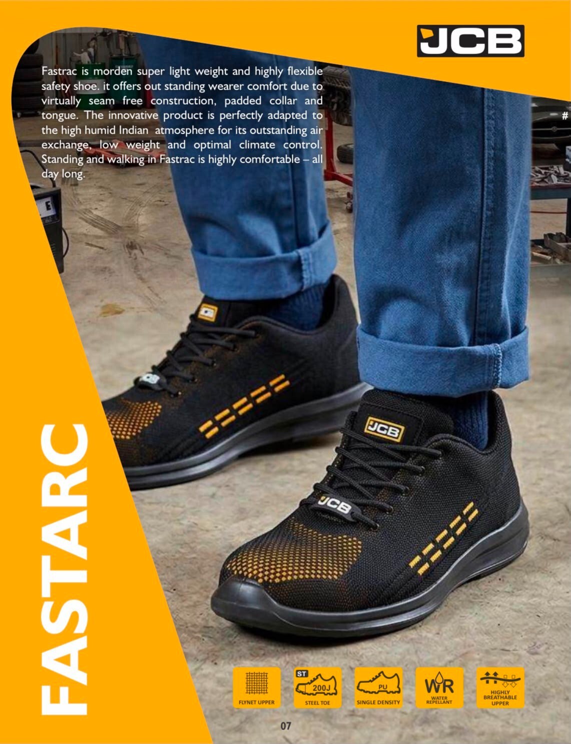 Fastarc lightweight safety shoe